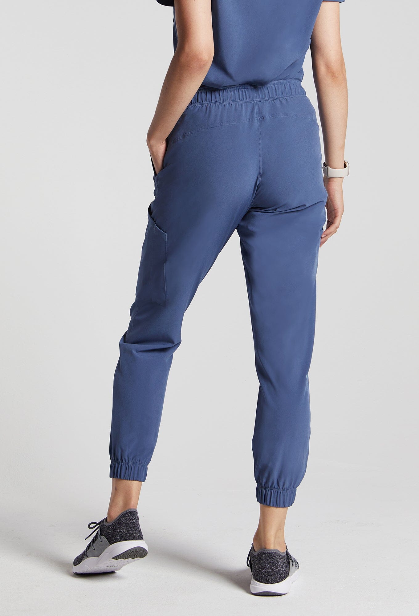 LULULEMON Jogger Pant Drawstring Back Zip Pockets Gray Women’s Size 2