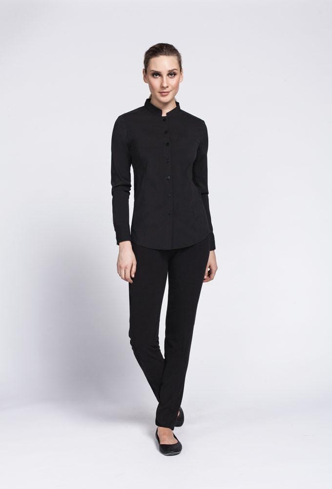 Torino - Ladies Mandarin Collar Shirt Torino - Ladies Mandarin Collar Shirt