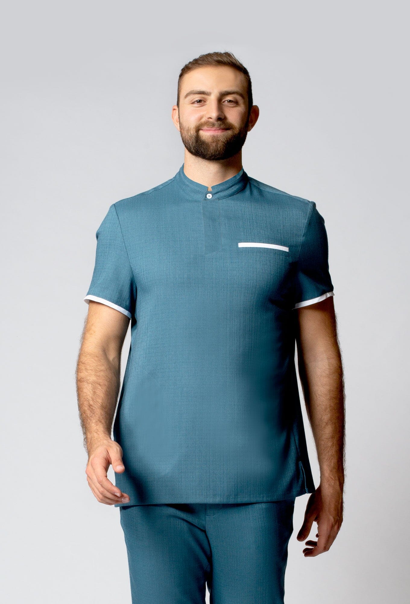 Faux Linen Rio Resort Tunic – Noel Asmar Uniforms