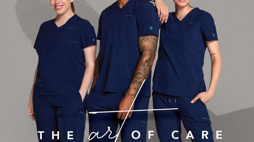 What do different colored scrubs mean?