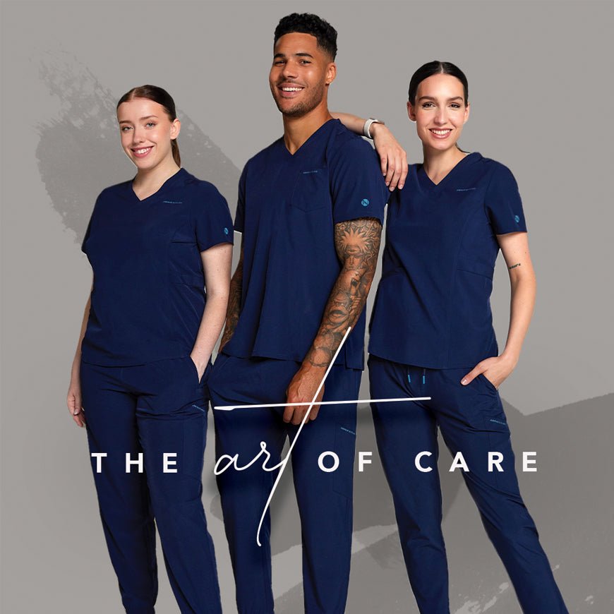 What do different colored scrubs mean?