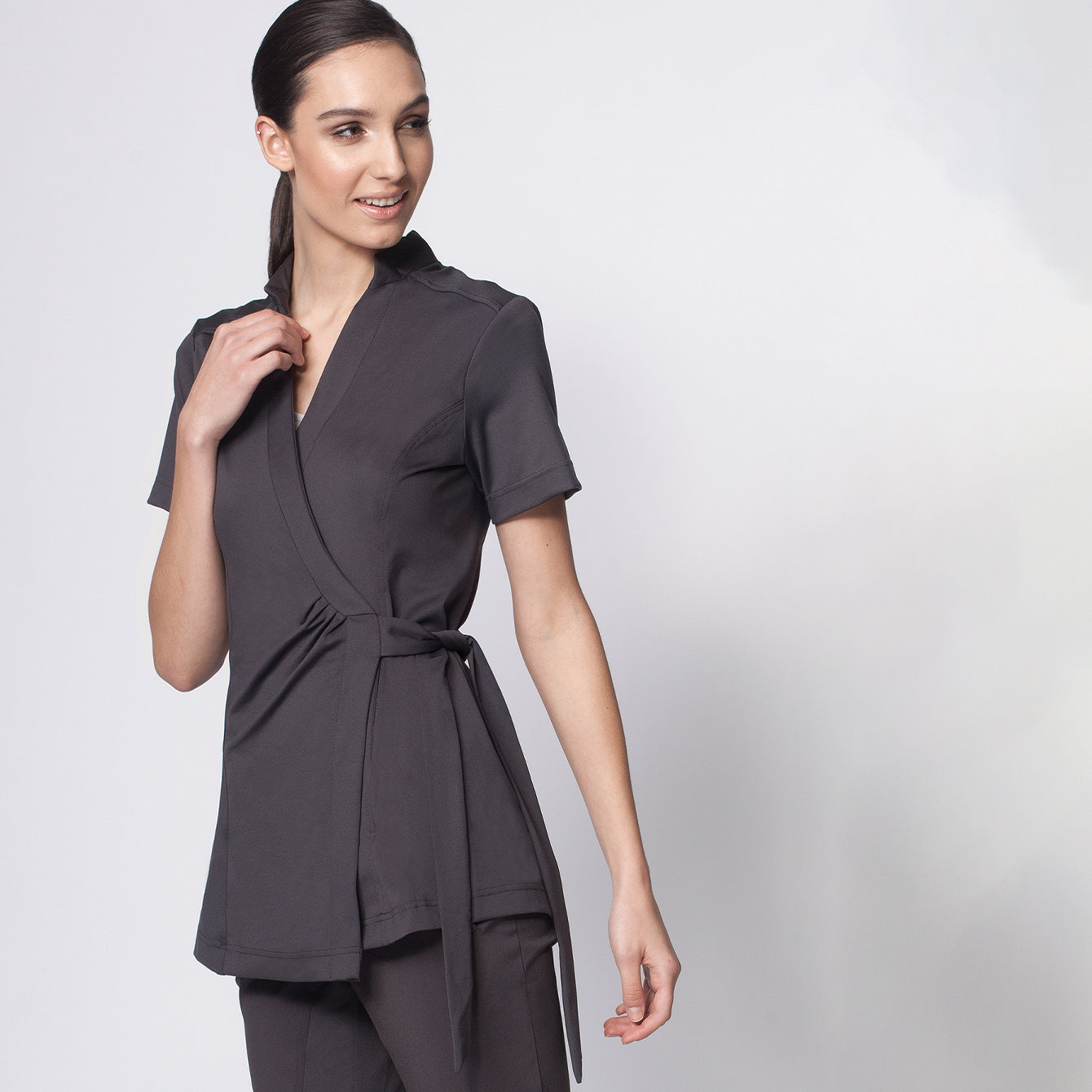 Andiamo Wrap Tunic – Noel Asmar Uniforms
