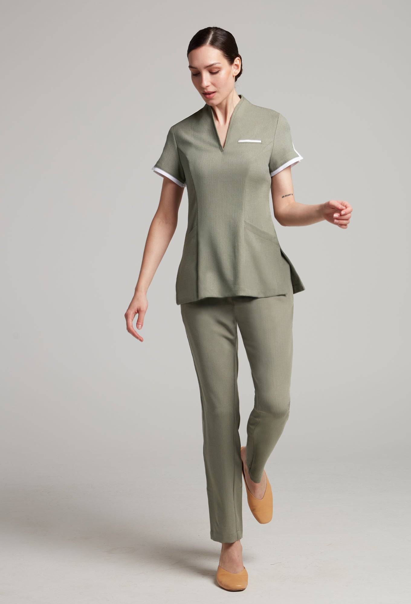 Faux Linen Maya Tunic – Noel Asmar Uniforms