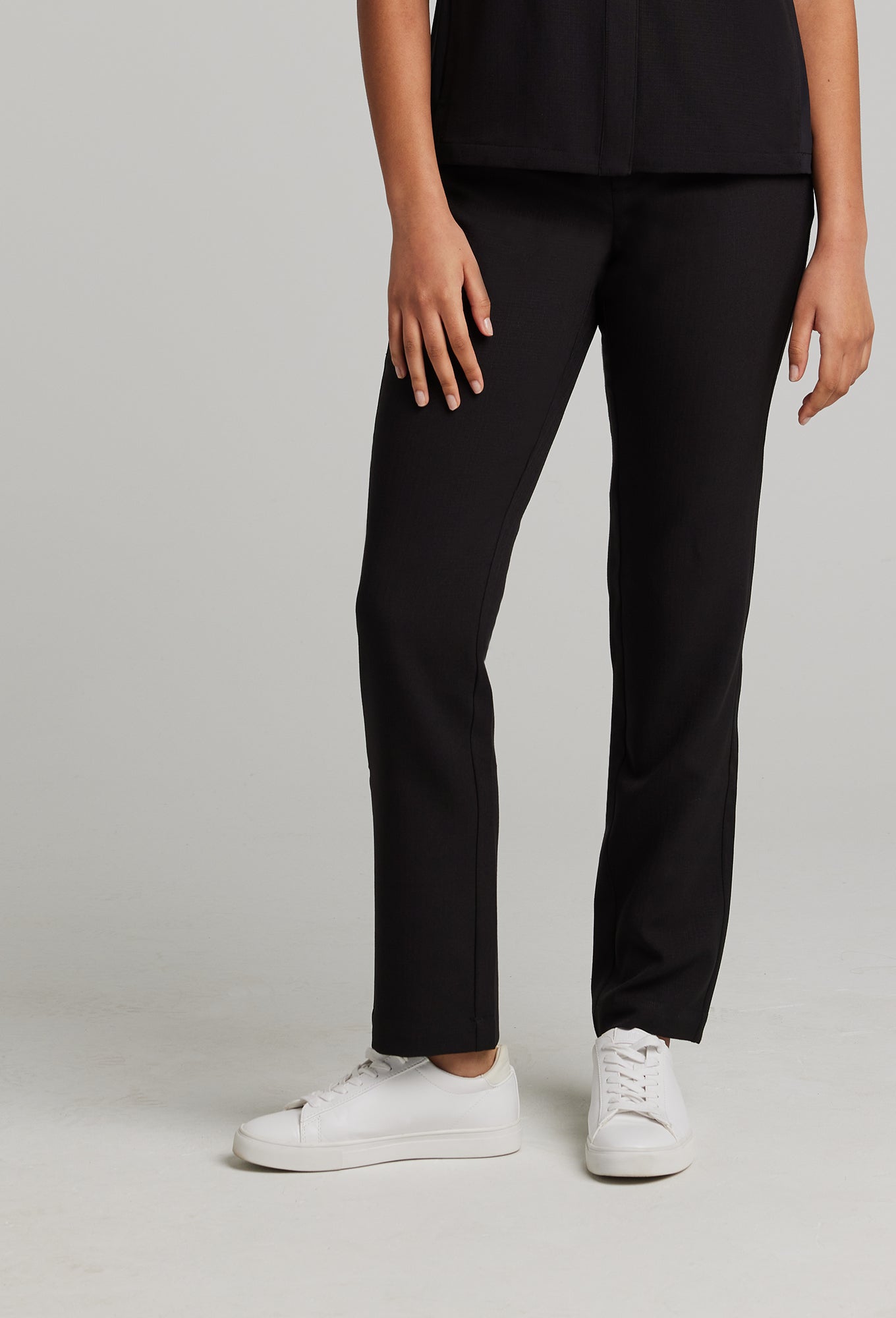 Faux Linen Women's Long Pant