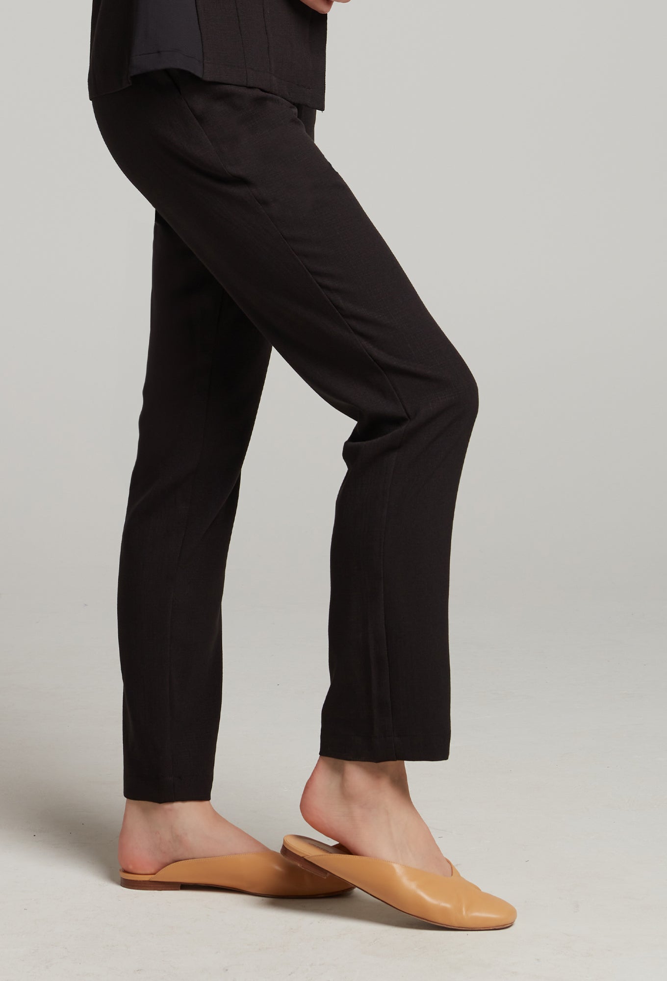Faux Linen Women's Long Pant