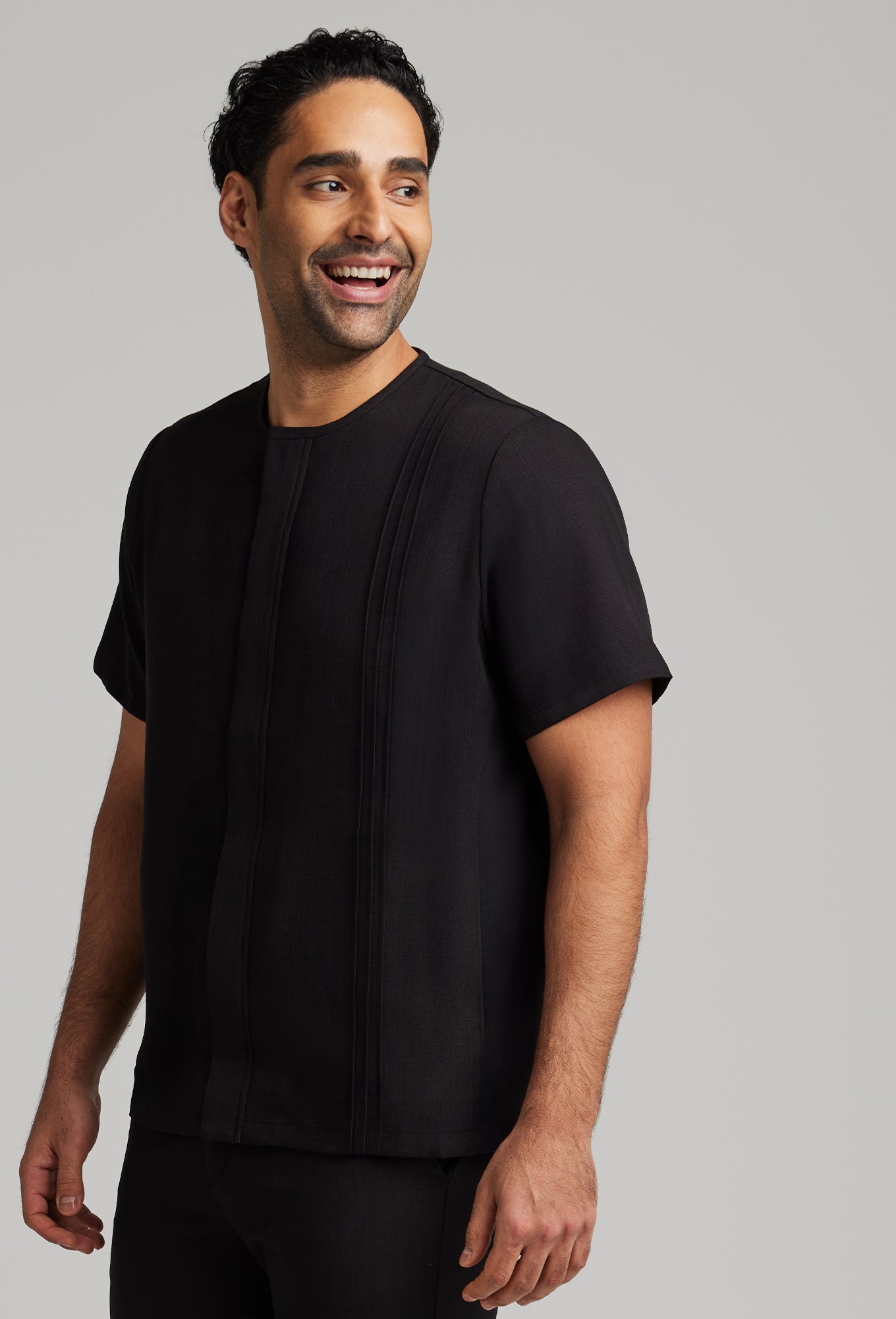 Faux Linen Azure Tunic – Noel Asmar Uniforms