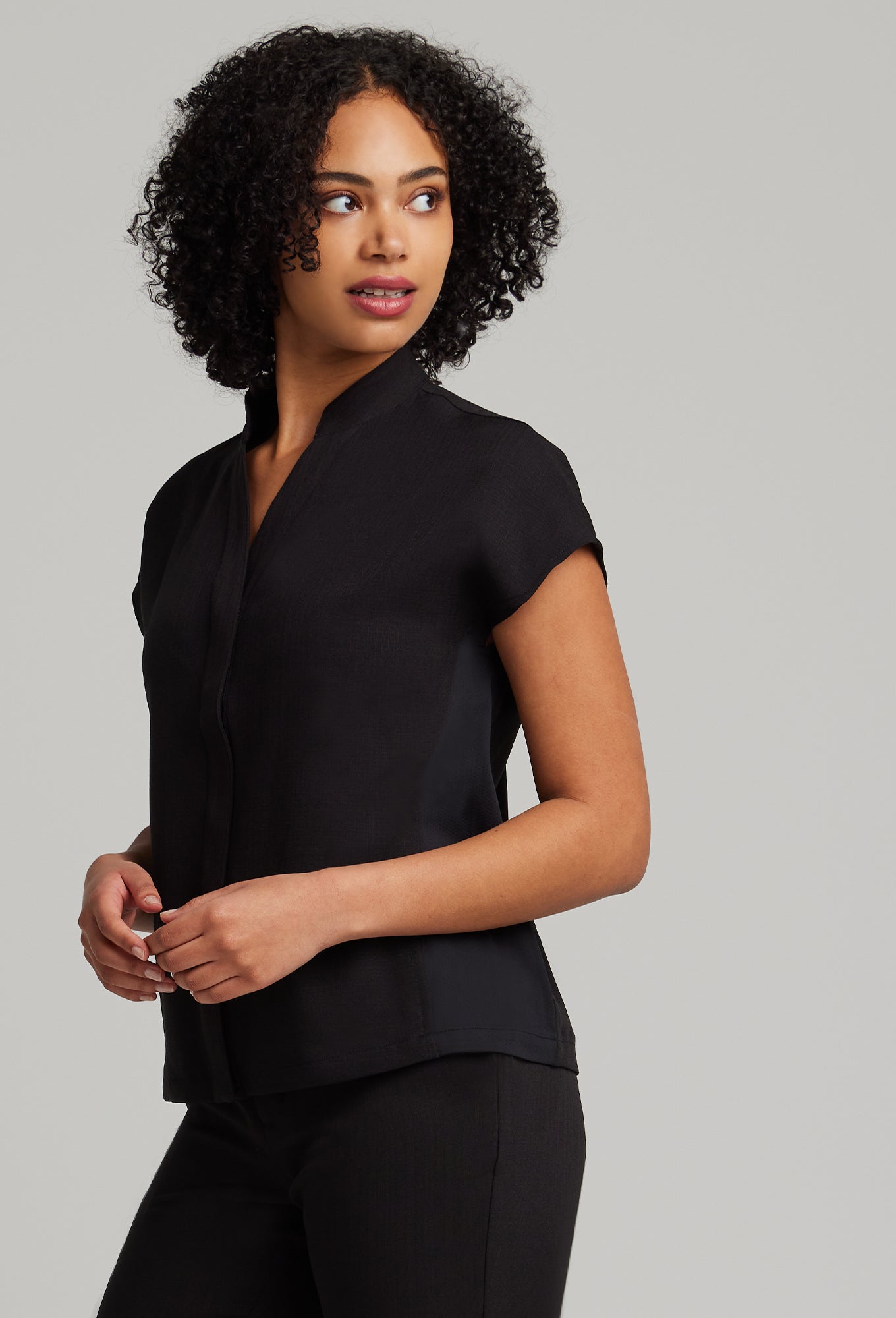 Faux Linen Mila Tunic – Noel Asmar Uniforms