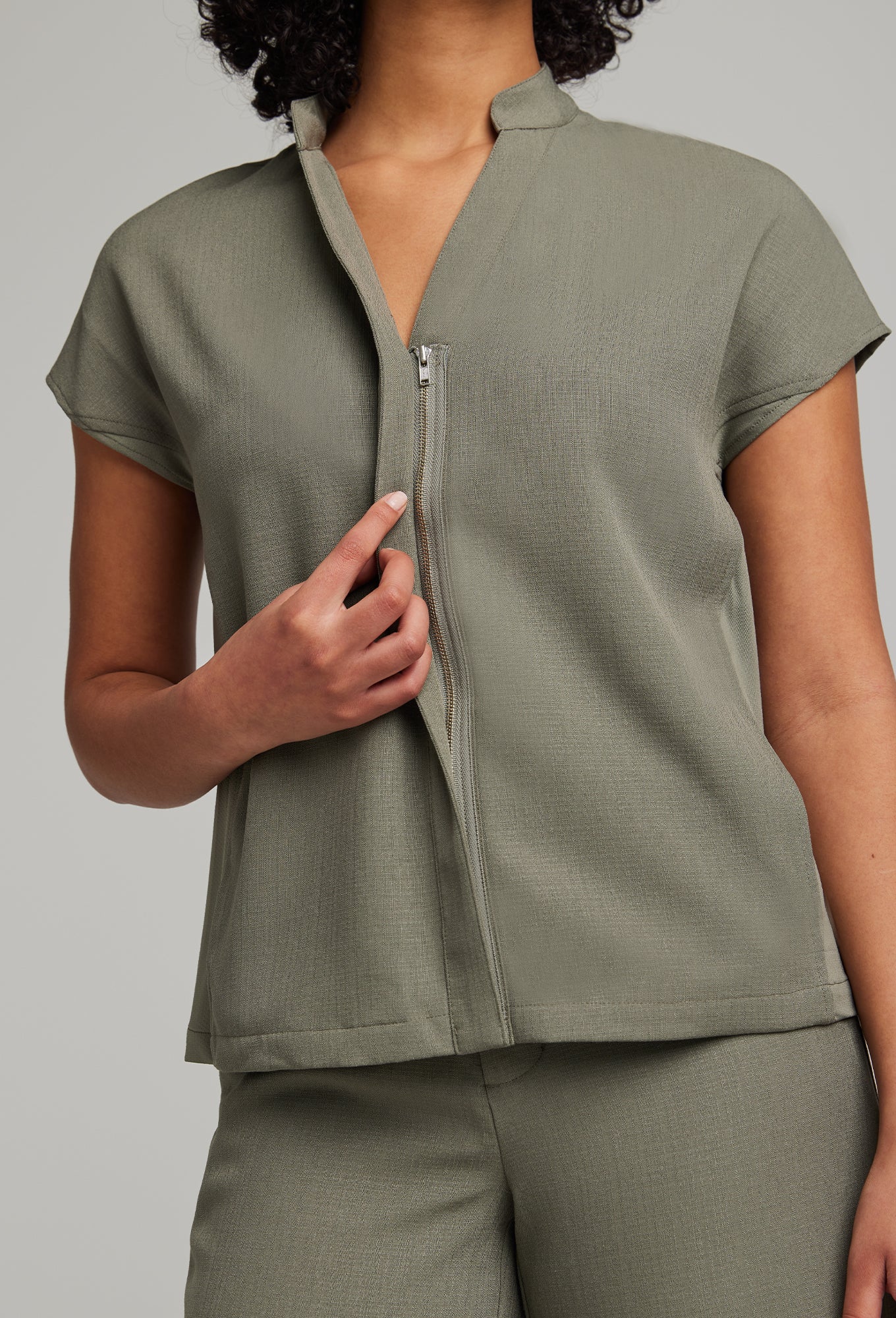 Faux Linen Mila Tunic