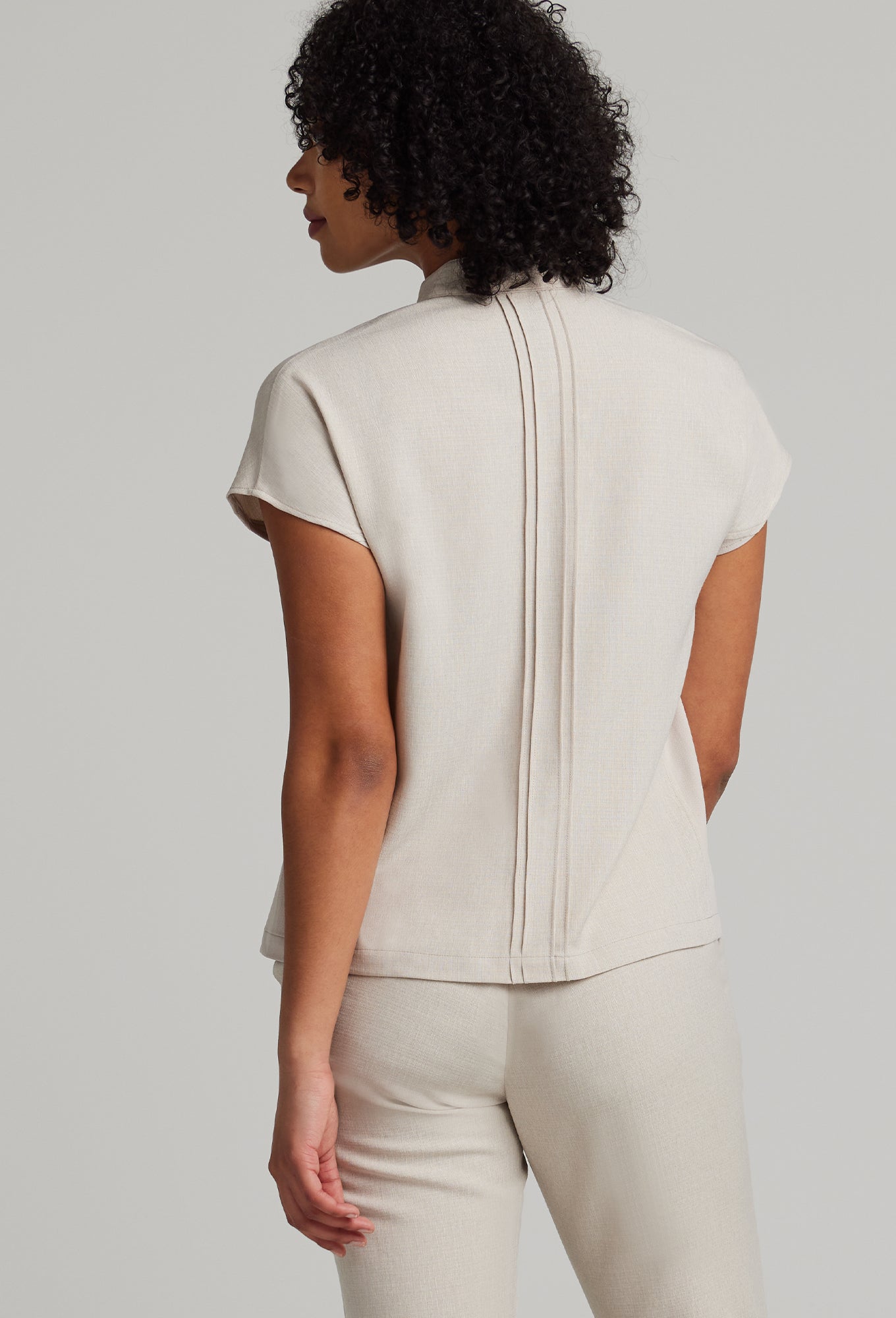 Faux Linen Mila Tunic