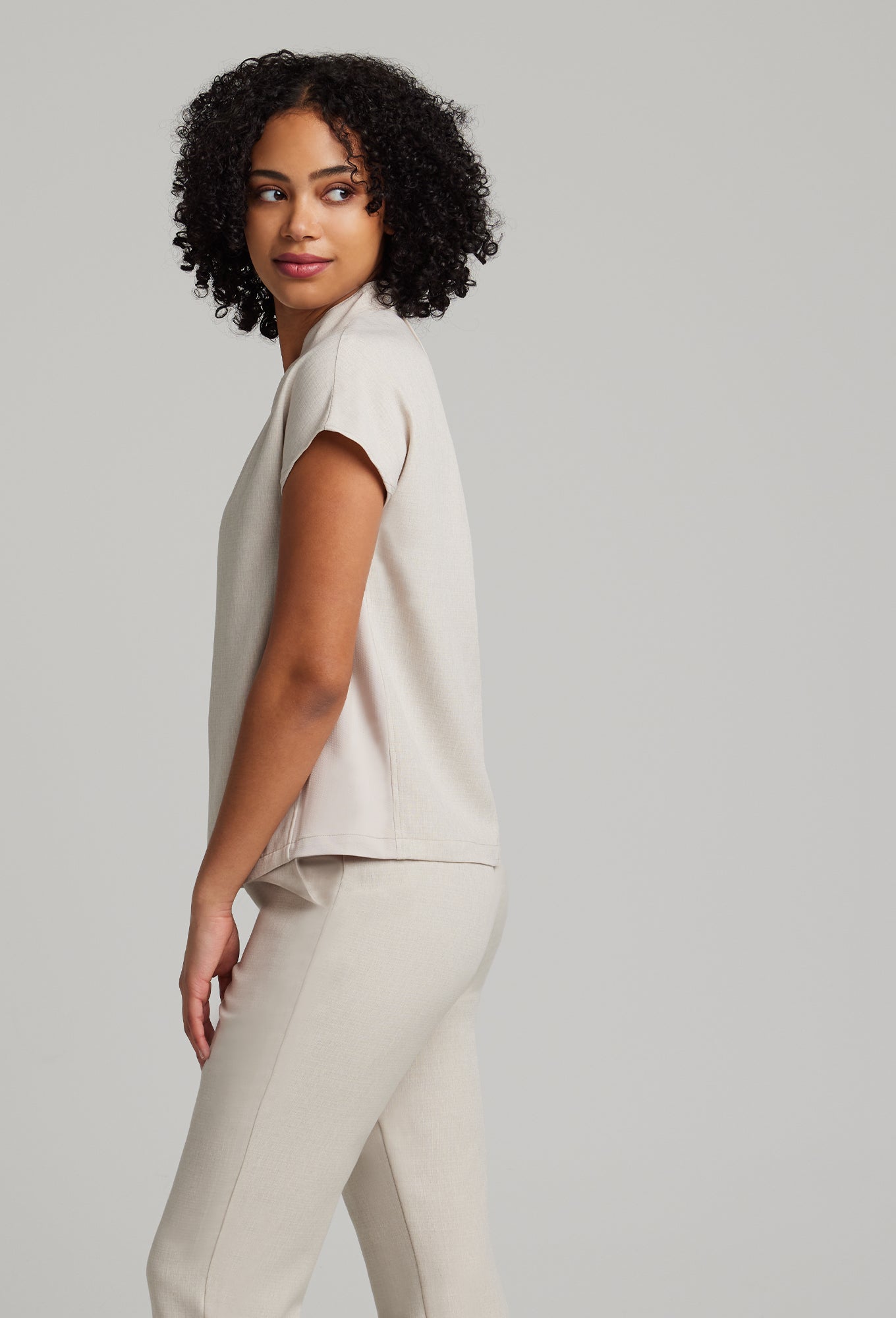 Faux Linen Mila Tunic