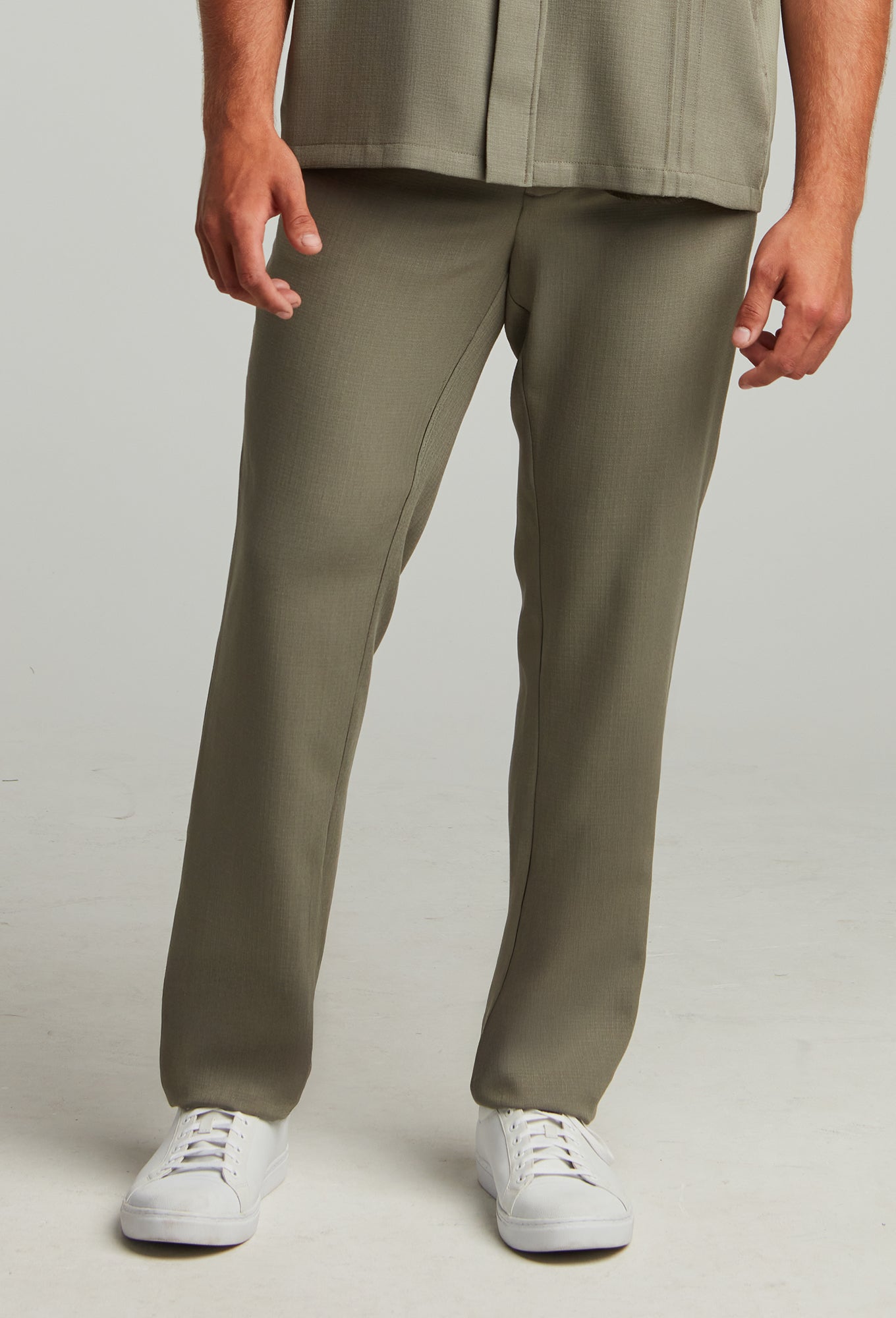 Faux Linen Men's Pant