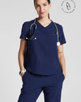 Florence 2 Pocket Scrub Top