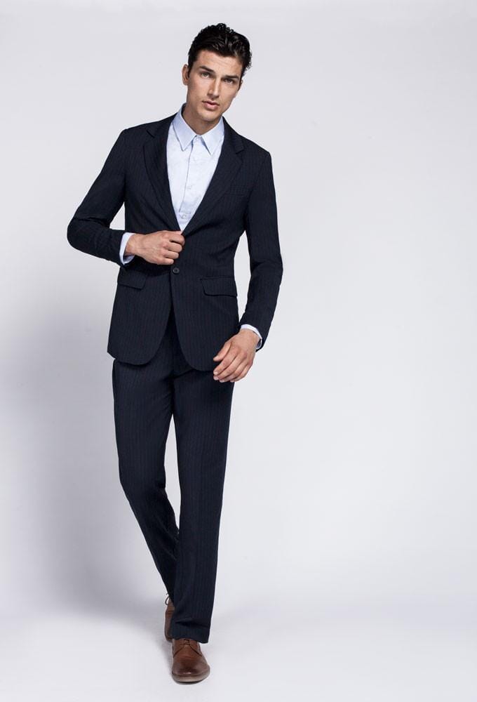 #navypinstripe
