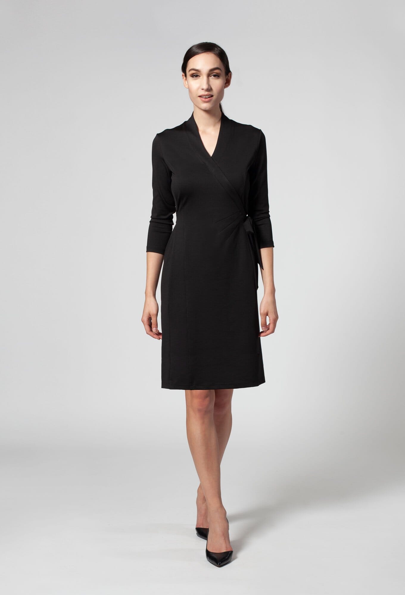 Black - Emily is 5'10" and wears an XXS