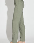 Women's Faux Linen Long Pant